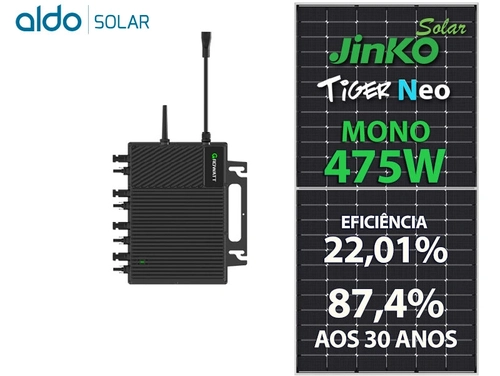 Gf 5,70kwp Jinko Tiger Neo Mono 475w Neo 2kw 4mppt Mono 220v