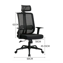 Cadeira Escritorio Office Go Star Plus Preta  - Cogsp10p