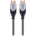 Cabo Hdmi 2.0 4k Ultra Hd 3d Conexão Ethernet Blindado Em Nylon 2 Metros - H20b-2