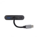 ADAPTADOR TYPE C 4-EM-1 PARA HDMI VGA PD E USB 3.0 - AT41VN - VINIK