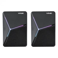 Caixa de Som Gamer Vinik Star 6w 2.0 Led Rainbow - Vspkg6wst