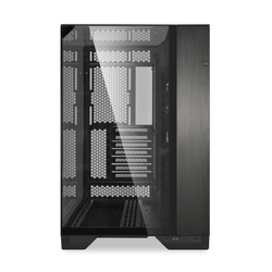 Gabinete Gamer Lian Li  011 Vision, Mid-Tower, Sem fans, Preto - 011VX BLACK