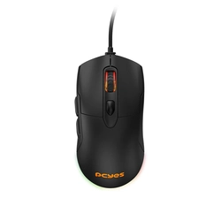 Mouse Gamer Pcyes Malus Black Vulcan 12400Dpi - PMGMBV