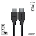 Cabo Pcyes Hdmi Ultra 2.1 28AWG Puro Cobre 8K 2 Metros - PHM21-2