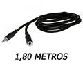 CABO EXTENSOR P2 STEREO 1.8MT