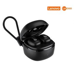 Fone de Ouvido EW301, Bluetooth 5, TWS, Preto, Lecoo
