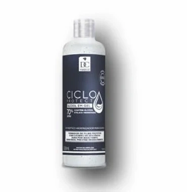 ALCOOL EM GEL DC BEAUTY (ANTISSÉPTICO 70% 250ML)
