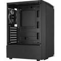 Gabinete Gamer Aerocool Bionic Preto Rgb Lateral Vidro