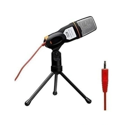 Microfone Condensador C/ Tripé Profissional - MTG-020 Tomate