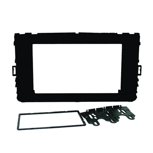 Moldura Fiamon 2 Din Novo Polo/ Virtus 18 Preto