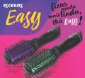Escova Alisadora Secadora Oval Taiff Easy - Cor Lilás