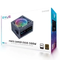 Fonte Gamer Evus Evg500 Argb 500w Selo 80 Plus Bronze