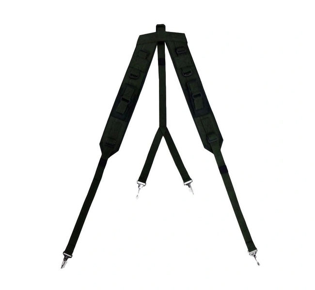 Suspensório IBM Militar c/ Gancho 2 Bolsos (Verde)