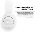 Fone de Ouvido Bluetooth JBL Tune 720BT, Over-Ear, Sem Fio, 76h Bateria, Branco - JBLT720BTWHT