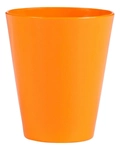 4 Copos Fresc Vemplast 350ml Tropical Polipropileno Laranja