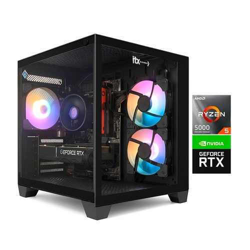 Pc Gamer Itx Fps Amd Ryzen 5 5500 Rtx 4060 Ti, 32gb, 960gb