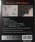 Adaptador Wifi Usb Wireless 950mbps 2.4ghz Lb-450