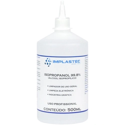 Álcool Isopropílico 500ml Com Bico Aplicador