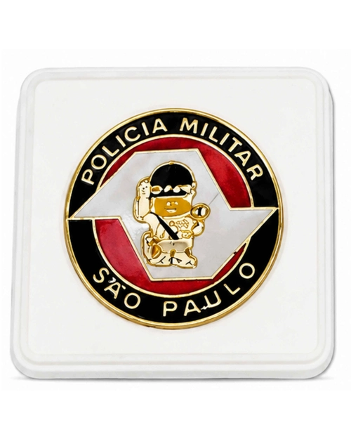 Láurea emborrachada com metal PMZITO - 1°grau