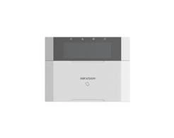 Teclado Lcd Com Fio Hikvision Ds-pk1-lrt-hwe Rs485 P/ Ax Hybrid Pro