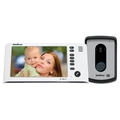 Video Porteiro Intelbras Iv7010 Hf Lcd 7 Polegadas Branco