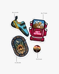 Pack de Adesivos Soul Moutain - (Galapagos)