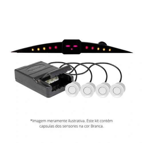 Sensor De Estacionamento Roadstar Rs-204br - Branco