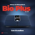 Balança Digital Bioimpendância Corporal Inteligente Bio Plus Preta