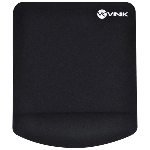 Mouse Pad Com Apoio de Pulso Em Gel Mpg-02p Preto