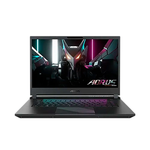 Notebook Gamer Gigabyte AORUS 15 9MF, i5-12500H, 8GB DDR5, 512G M.2, RTX 4050, 15.6 FHD 144Hz, Win 11, 9MF-E2BR383SH