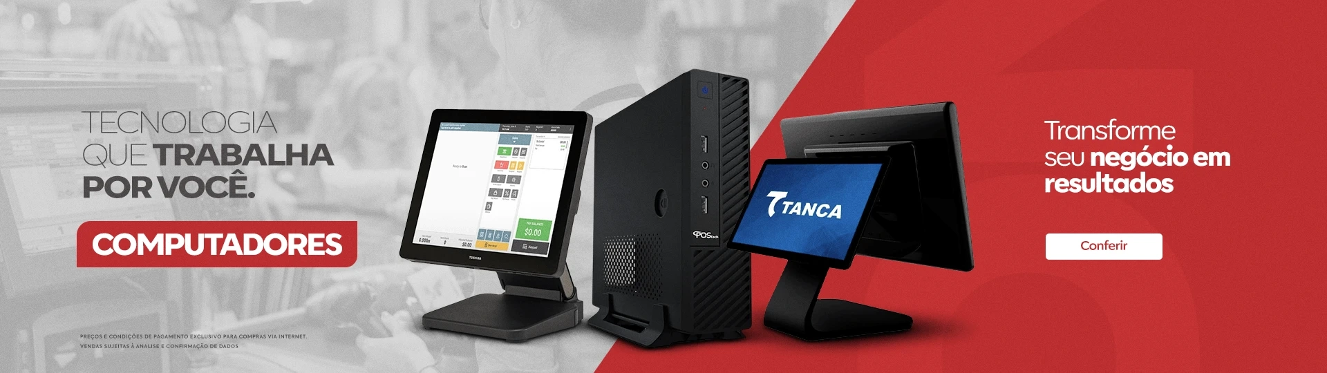 Tecnologia que trabalha por você. Computadores transforme seu negócio em resultados