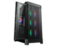 Gabinete Gamer Cougar DUOFACE PRO RGB, Vidro Temperado, E-ATX, 4x Fans ARGB, Preto, 385AD10.0001