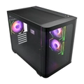 Gabinete FSP S380 Preto C/3 Fans - S380-BA