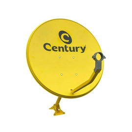 Antena Ku 60cm C/6 (pedestal 57cm) Amarela Century