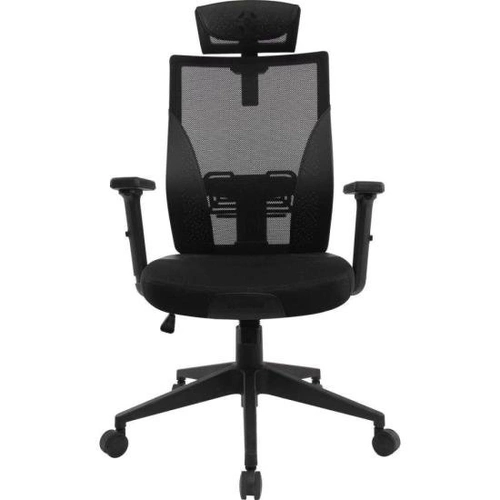 Cadeira De Escritório Ergonômica Fortrek Ergo Shield Mesh Respirável Preta