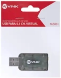 Adaptador Placa De Som Usb 5.1 Canais Virtual