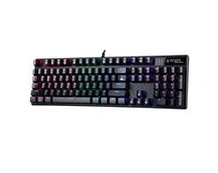 Teclado Bright Mecanico Gamer Tank Padrao Americano 104 Teclas Usb Switch Azul - Gtc560