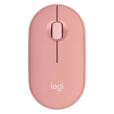 Mouse Logitech Pebble Mouse 2 M350s Rosa - 910-007048
