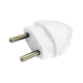 Plugue Desmontavel 2 Pinos 20a/250v Branco Dn1615