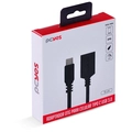 Cabo Adaptador Otg Tipo-c P/ Usb a 3.0 - Preto - 15 Cm - P3amup-15