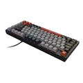 Teclado Gamer Mecanico Pcyes Kirin Black Vulcan Switch Vermelho - PTKR75RD