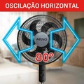 Ventilador De Coluna Arno Essential 40cm 6 Pás 140w Ve2c 220v