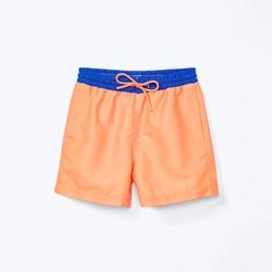Shorts Em Tactel Hering Masculino - Laranja