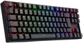 Teclado Mecânico Gamer Redragon Kumara Pro Wireless RGB Black - K552RGB-BRS-B (PT-RED)
