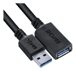 CABO EXTENSOR USB 3.0 MACHO x FEMEA 1M - PCYES