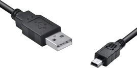 Cabo Usb 2.0 a Macho x Mini Usb Macho 2 Metros Uam5p-2
