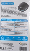 Fone De Ouvido c/microfone Bluetooth 5.3 Le-2432 preto It-Blue