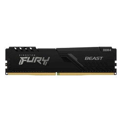 Memória Kingston FURY Beast 8GB 3200MHz DDR4 CL16 DIMM Preto - KF432C16BB/8
