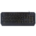 Teclado Gamer Vinik Gt400 Draco Com Macros, Multimidia Led 3 Cores Cabo 1.8 Metros Abnt2 Preto