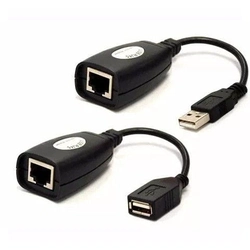 Extensor USB Via RJ45 Até 50 Metros - USB X RJ45 - USB-RJXT